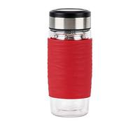 (TG. 1 Stück (1er Pack)) Emsa N20803 Tea Mug Tazza da tè in vetro a doppia par