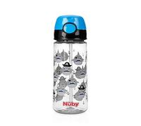 (TG. 1 Stück (1er Pack)) Nuby - Borraccia in Tritan con cannuccia morbida in si
