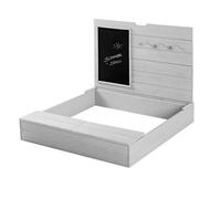(TG. 1 Stück (1er Pack)) roba Sabbiera per Bambini con Coperchio - 65.5x85x80