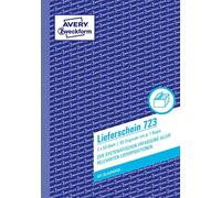 (TG. 1 Stück) Avery Zweckform Formularbuch Lieferschein, 2 X 50 Blatt - NUOVO