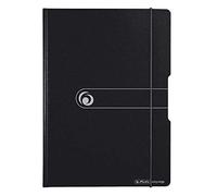 (TG. 1 Stück) herlitz Klemmbrett-Mappe easy orga to go, blau nero - NUOVO