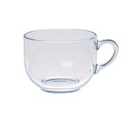 (TG. 1 Tazza) Excelsa Tazza Jumbo, Vetro, Trasparente, 70 cl - NUOVO