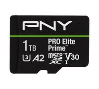 (TG. 1 TB) PNY Scheda microSDXC 1TB PRO Elite Prime Class 10 U3 V30 A2 + Adattat