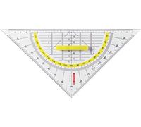 (TG. 1 unit (Confezione da 1)) Brunnen - Squadra, con presa, 22 cm, colore: Tra