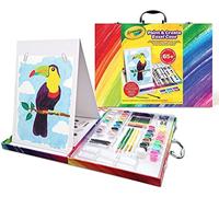 (TG. 1 unit (Confezione da 1)) CRAYOLA Valigetta con Cavalletto Dipingi & Crea,