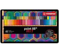 (TG. 1 unit (Confezione da 1)) Fineliner - STABILO point 88 - ARTY - Scatola in