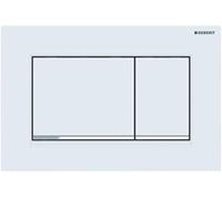 (TG. 1 unit (Confezione da 1)) Geberit 115883JT1 Placca di Comando, Bianco Opac
