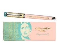 (TG. 1 unit (Confezione da 1)) moses. libri_x - Penna roller Virginia Woolf, in