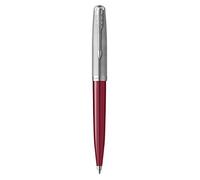 (TG. 1 unit (Confezione da 1)) Parker 51 penna a sfera | Corpo borgogna con fin