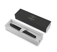 (TG. 1 unit (Confezione da 1)) Parker IM penna roller | Nero opaco con finiture