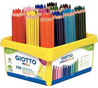 (TG. 1 unit (Confezione da 1)) PASTELLONI MEGA GIOTTO - 108 COLORI - NUOVO
