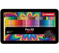 (TG. 1 Unit (Confezione da 1)) Pennarello Premium - STABILO Pen 68 - ARTY - Sca