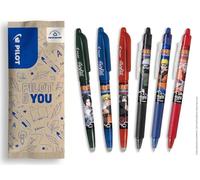 (TG. 1 unit (Confezione da 1)) PILOT x NARUTO - Set da 3 penne FriXion Ball + 3