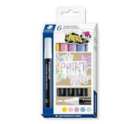 (TG. 1 unit (Confezione da 1)) STAEDTLER Lumocolor 349 C6-1 - Pennarelli acrili