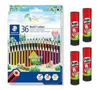 (TG. 1 unit (Confezione da 1)) Staedtler Noris Colour Set di matite colorate co