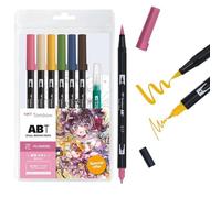 (TG. 1 unit (Confezione da 1)) Tombow ABT Dual Brush Pen Set Manga Acquerello F