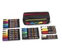 (TG. 1 unit (Confezione da 1)) uni-ball 205088 - POSCA Marker Set XXL, 24 penne