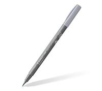 (TG. 1 unit (Confezione da 10)) STAEDTLER Soft brush pen pigment Arts, grigio c