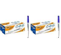 (TG. 1 unit (Confezione da 24)) BIC Velleda, Pennarelli Blu Lavagna Bianca, Pen