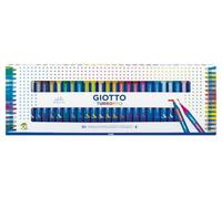 (TG. 1 unit (Confezione da 30)) Giotto Astuccio Turbo Pro 30 Pz Pennarello Dopp