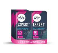(TG. 1 unit (Confezione da 48)) Veet Expert Strisce Depilatorie Ascelle e Zona