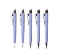 (TG. 1 unit (Confezione da 5)) Faber-Castell 205269 - Matita meccanica Poly Mat