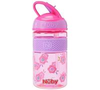 (TG. 1 Unité (Lot de 1)) Nuby - Bicchiere 2 in 1 paglia dura in Tritan™ - 360