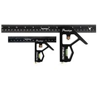 (TG. 1 x300mm 1 x 150mm) Faithfull FAICS300TCNC Prestige Twin Pack Aluminium Com