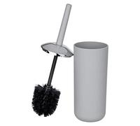 (TG. 10.0x10.0x37.7 cm) Wenko Escobillero Brasil Gris, Grigio, 10.0x10.0x37.7 cm