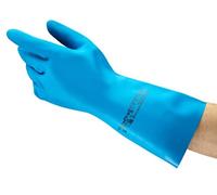 (TG. 10.5) Ansell AlphaTec 37-501 Nitrile Guanti Lavoro, Protezione Alimenti, Ch
