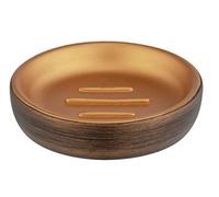(TG. 10,5 x 2,5 x 10,5 cm) Wenko Portasapone Palena, portasapone rotondo per con