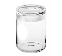 (TG. 10.5 x h16.5 cm) Guzzini Barattolo L Kitchen Active Design, Trasparente, 10