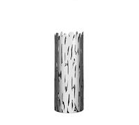 (TG. 10.5x10.5x28 cm) Alessi BM05 Barkvase Vaso per Fiori in Acciaio Inossidabil