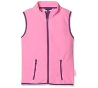 (TG. 10 anni (140 cm)) Playshoes Fleece-Weste Farbig abgesetzt Gilet, Rosa (Pink