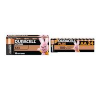 (TG. 10 Batterie) Batterie DURACELL CR123 (confezione da 10) al litio ad alta po