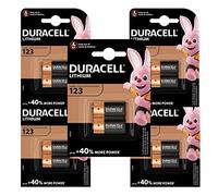 (TG. 10 Batterie) Duracell - 123, Batteria High Power Lithium 3V, Specialistica