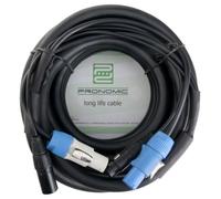 (TG. 10 cavi ibridi) Pronomic Stage PPD-10 cavo di alimentazione DMX Powerplug 1