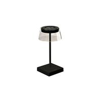 (TG. 10 cm (L)/10 cm (B)/36 cm (H)) Konstsmide Lampada da tavolo Scilla | Nero |