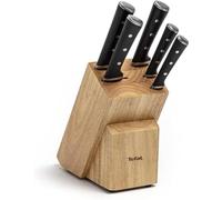 (TG. 10 cm) UN JUEGO DE 5 CUCHILLOS EN EL BLOQUE TEFAL ICE FORCE K232S5 - NUOVO