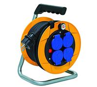 (TG. 10 m) Brennenstuhl, Avvolgicavo Baby Pro IP44, 10 m, Giallo (gelb) - NUOVO