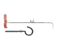 (TG. 10 mm con gancio) Fischer 25 Tasselli per Cartongesso DUOTEC 10 H con Ganci