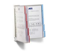 (TG. 10 Pannelli) Durable 569100 - Function Wall 10, Leggio con Supporto da Pare