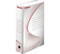 (TG. 10 Pezzi) ESSELTE Boxy 80 Scatola Archivio - dim. 25 x 35 x 8 cm, Per i Doc