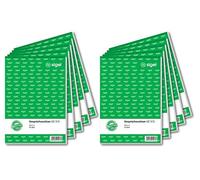 (TG. 10 pezzi) Sigel, blocco note WI613 Appunti del colloquio, bianco 10 pezzi -