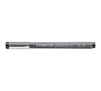 (TG. 10 pezzi) Staedtler pigment liner penna fineliner nero 0.7 mm - astuccio da