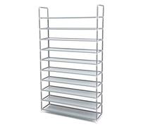 (TG. 10 Ripiani) SONGMICS Scarpiera Scaffale a 10 Ripiani, capacit Fino a 60 Pa