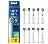(TG. 10 Unit (Confezione da 1)) Oral-B Testine di Ricambio Pro Cross Action, 10