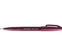 (TG. 10 Unit ) Pentel SES15C Brush Sign Pen pennarello punta fibra flessibile, m