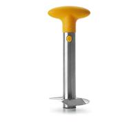 (TG. 10 x 10 x 25 cm) IBILI 784150 epluche-Ananas Inox Arancione/Inox 9,70 cm -