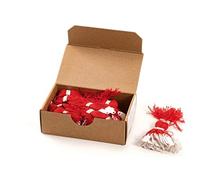 (TG. 10 x 22 mm) HERMA 1000 etichette da appendere con filo rosso, 10 x 22 mm, l